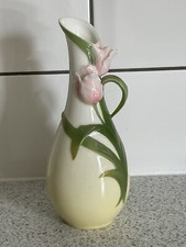 GRAFF PORCELAIN PINK TULIP JUG