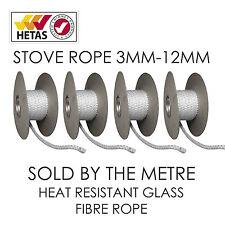 Heat Resistant Stove/Fire Rope For Woodburner/Log Burner M/Fuel Doors& Flue Seal