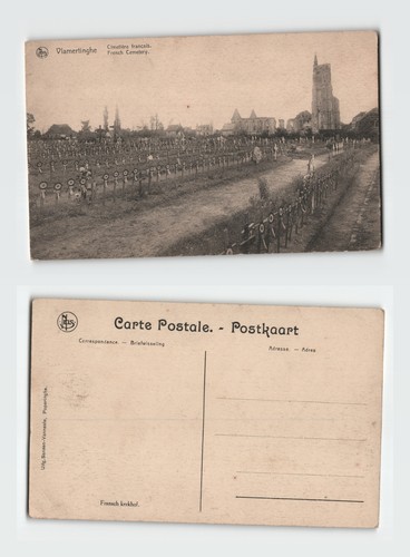Postcard vlamertinghe french - vlamertinghe,