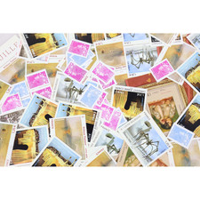 Lot of 100 new French stamps