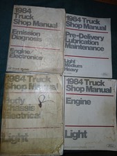 1984 FORD TRUCK / BRONCO / VAN / PICKUP SHOP MANUALS / BOOKS / ORIGINAL