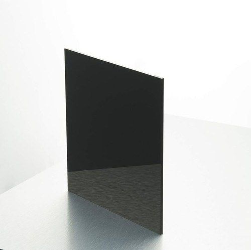 Black perspex acrylic sheet - black,