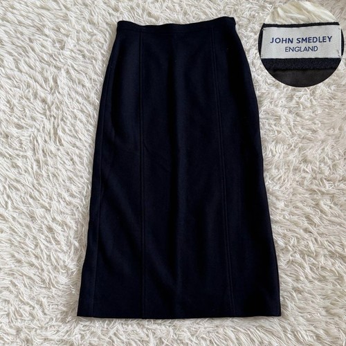 John smedley dark navy wool - john,