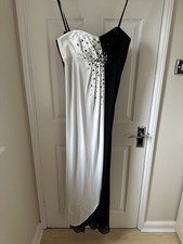 Black White Dress Size 12