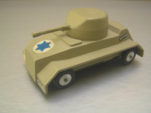 Gamda armoured car scarce toy - gamda,