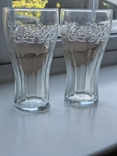 Coca-Cola Drinking Glasses X2