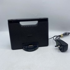 Sony RDP-M7iP Speaker Dock For iPhone iPod & iPad With Power Supply Black