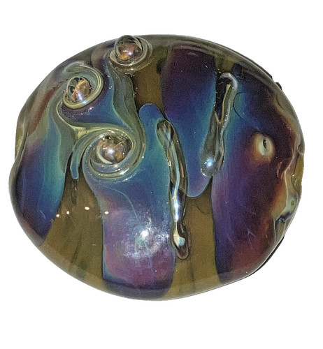 Large handmade art glass - handmade,