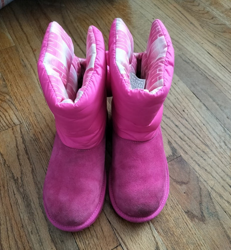Ugg girls pink bow mid - ugg,