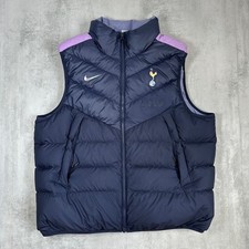 Nike Tottenham Hotspur Puffer Gilet Staff Issue Men's XXL Football Body-Warmer