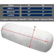 Bolster Pillow Insert Round