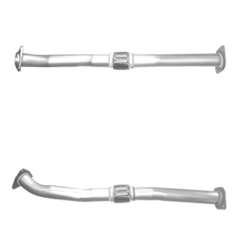 Exhaust pipe front fitting - pipe, +