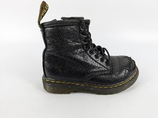 Dr Martens Infant Girls Black Boots Uk 7 Eu 24