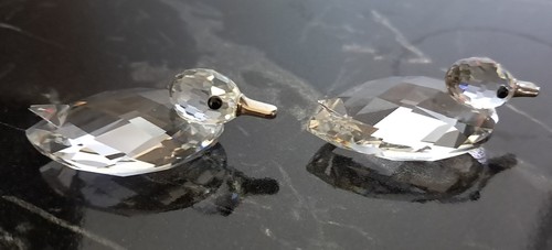 Two swarovski duck - two, with