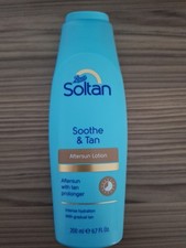 Boots Soltan Aftersun Lotion Sooth & Tan 200ml With Tan Prolonger *New*