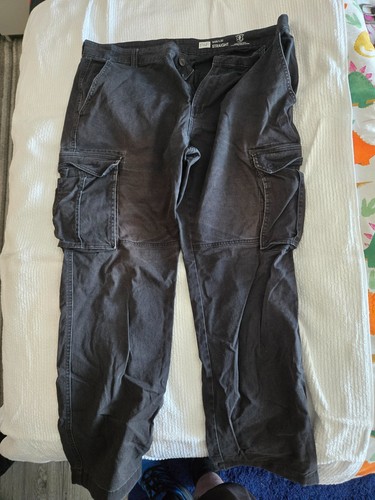 Black cargo trousers size - cargo,