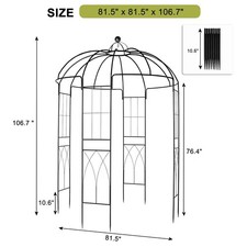 Garden Arch Gazebo Wrought