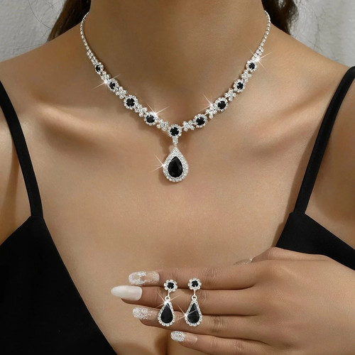 Pieces women s crystal - 3, of