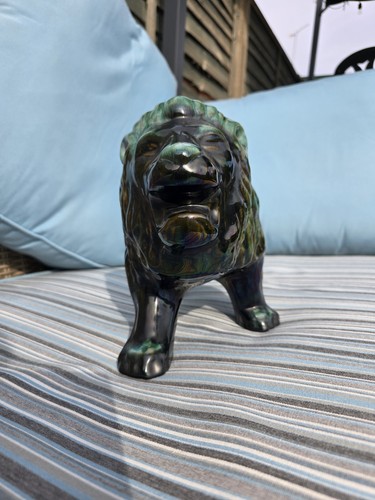 Blue mountain lion - blue,
