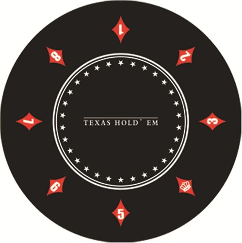 Poker table mat foldable - poker,