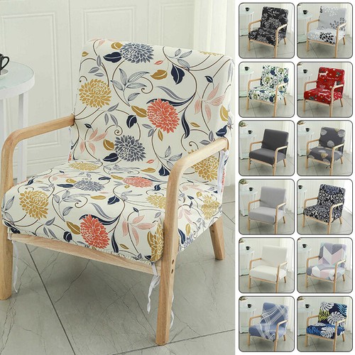 Floral armchair slipcover - floral, sofa