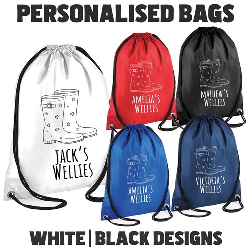 Personalised welly wellies - welly,