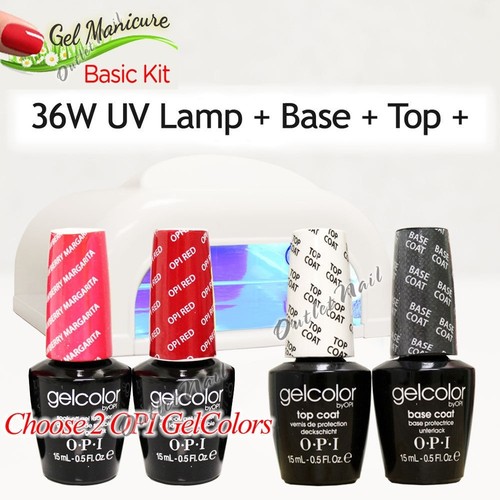 Gel manicure basic kit - manicure, uv
