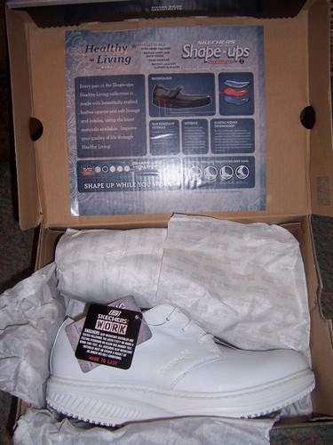 Nib skechers shape - -, white
