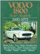 VOLVO P1800 P1800S P1800E P1800ES (1960-1973) PERIOD ROAD TESTS BOOK