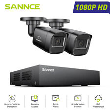 SANNCE 1080P CCTV System Security Camera 8CH 2MP Video DVR Recorder Night Vision