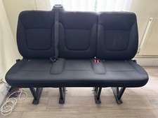 Seat triple bench 1st Row Renault Trafic Vauxhall Vivaro NV300 Talento Java SET