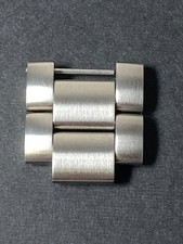 Genuine Omega Seamaster Planet Ocean Steel 18mm Full Size SS Link - 2 Items