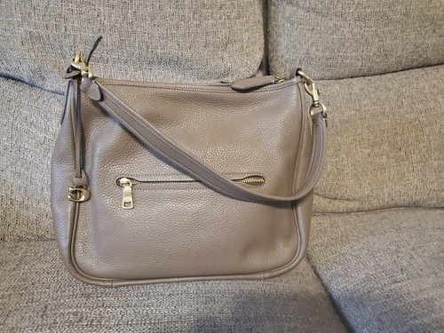 Coach peppled leather dark - peppled,