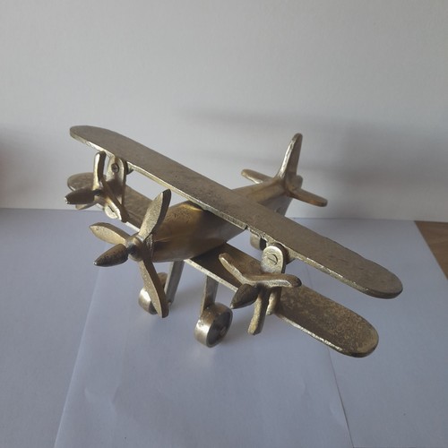 Plane retro art chrome - art,