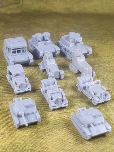 Resin printed ww2 polish - resin, 3d