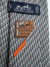 Hermes Men’s Tie Dominos
