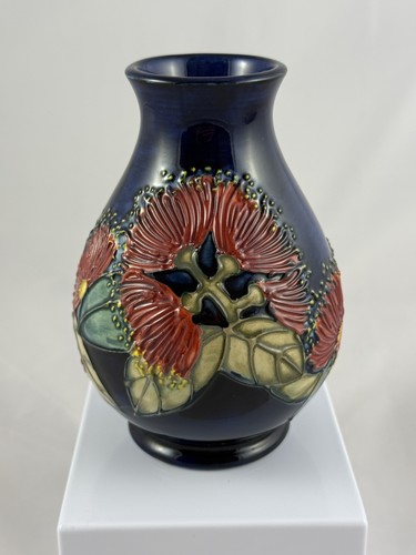 Moorcroft pohutukawa vase - pohutukawa, 5"