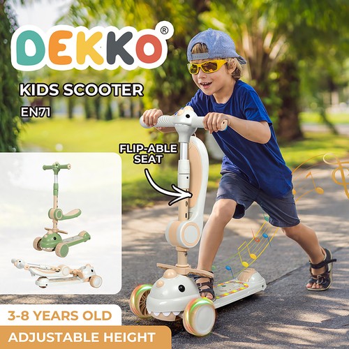 Dekko kids scooter foldable - kids,
