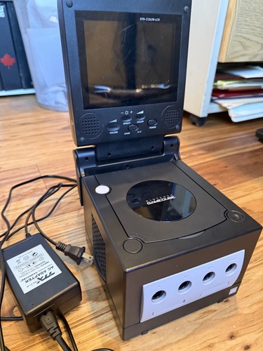 Black nintendo gamecube bundle - black,