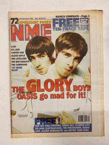 Nme back issues 1995 newspaper - 1995,