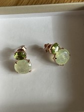 Italian rose gold & Peridot