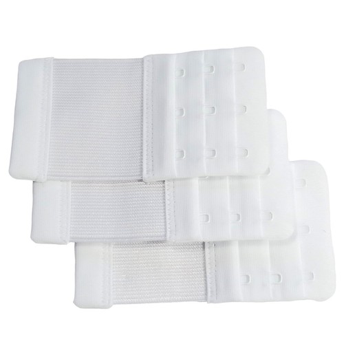 White bra extenders - white,