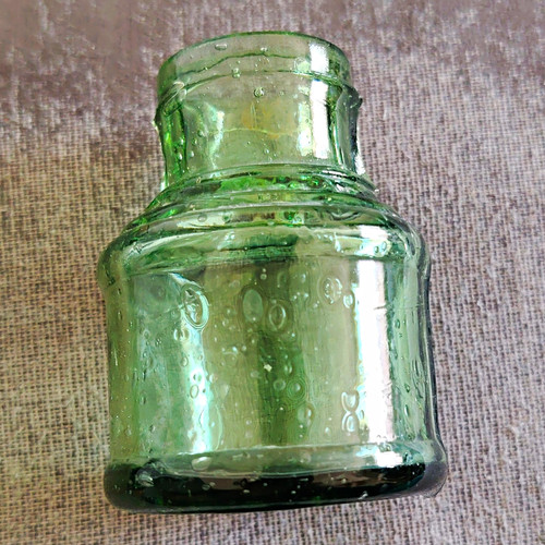 Small green glass - small,