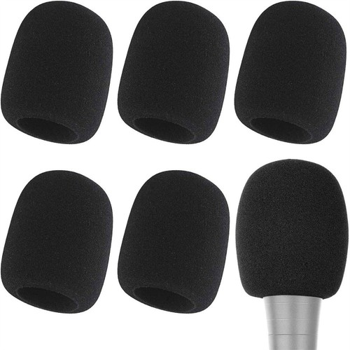 6pcs foam microphone - foam, cover