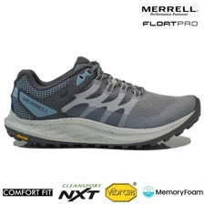 LADIES MERRELL HIKING BOOTS VIBRAM OUTDOOR ANKLE WALKING TREK TRAIL TRAINERS
