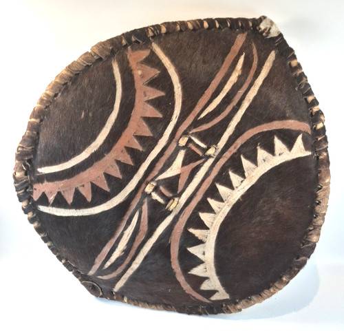 Maasai elongo tribal shield - tribal,