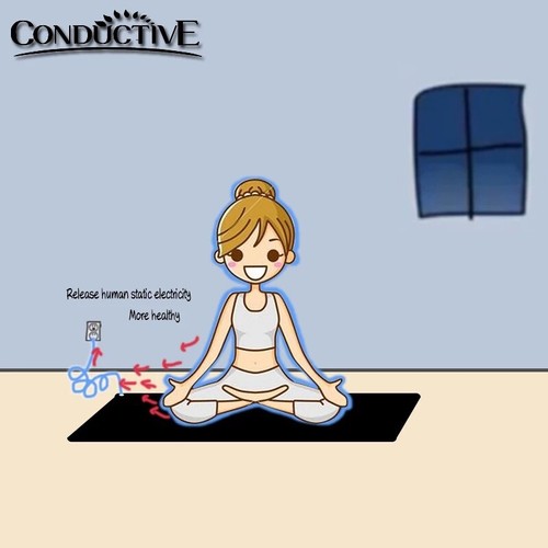 Grounding mat for - mat,