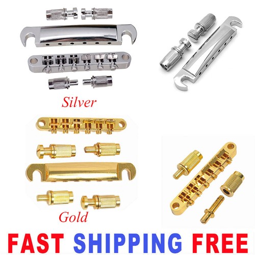 Chrome gold tune matic - chrome/gold, tune-o-matic