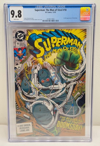 1992 comics superman man - dc,