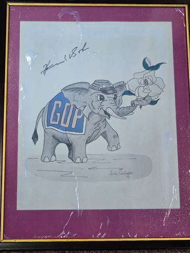 1976 gop fundraiser painting - 1976,